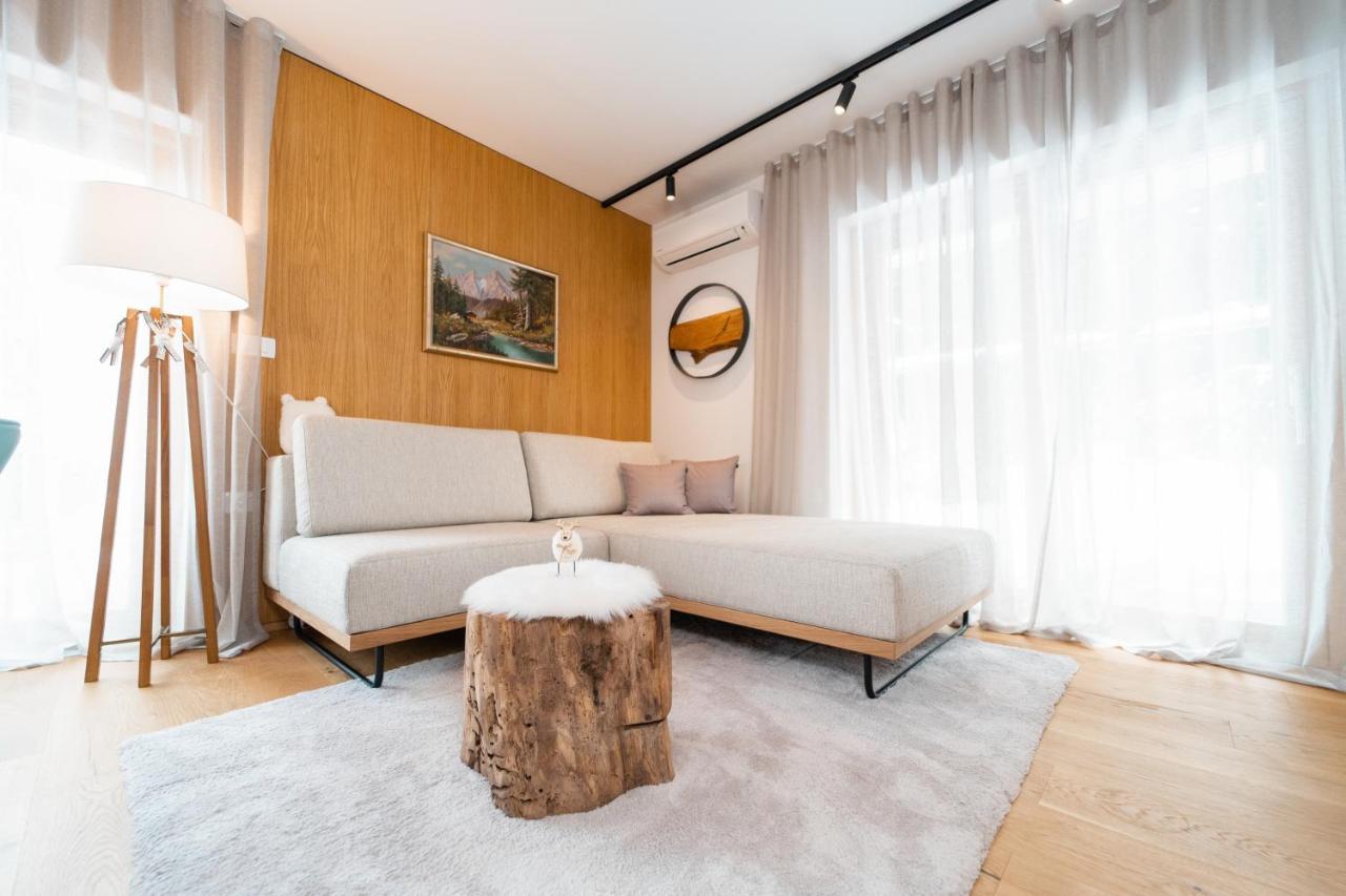 Bor In Bor Luxury Apartment With Sauna & Garden - Kranjska Gora Eksteriør billede